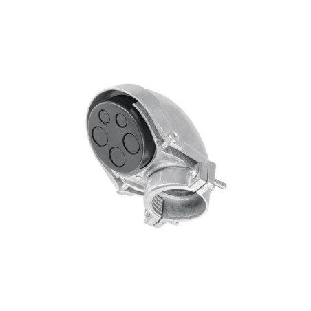 MUFA-1-1-4 Mufa con abrazadera para tubo 1-1/4', Volteck TRUPER | DIHERESA
