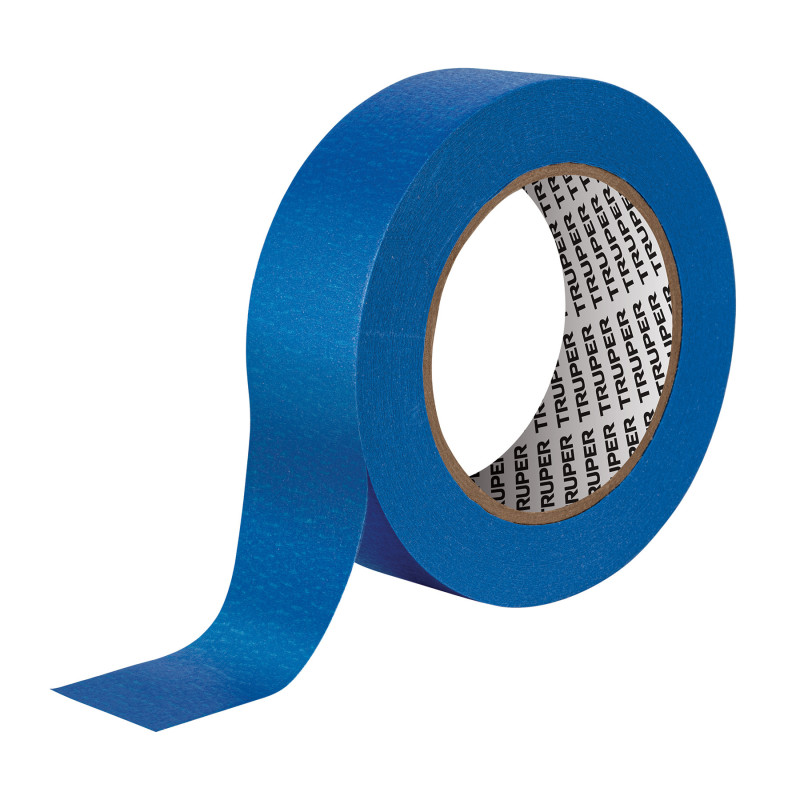 MSK-1-1-2A Masking tape, 1-1/2' x 50 m, azul TRUPER | DIHERESA