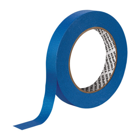 MSK-3-4A Masking tape, 3/4' x 50 m, azul TRUPER | DIHERESA