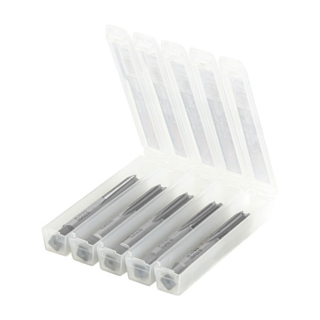 MT-3-8X24 Machuelo semicónico 3/8'x 24 , cuerda fina TRUPER | DIHERESA