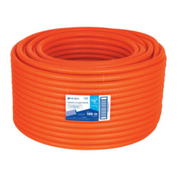 PF-1-2 Tubo corrugado flexible, 1/2', rollo 100 m, Volteck TRUPER | DIHERESA