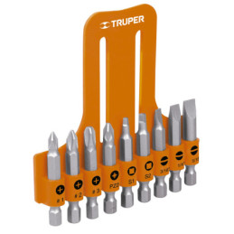 PUN-9 Juego de 9 puntas, largo 2' TRUPER | DIHERESA