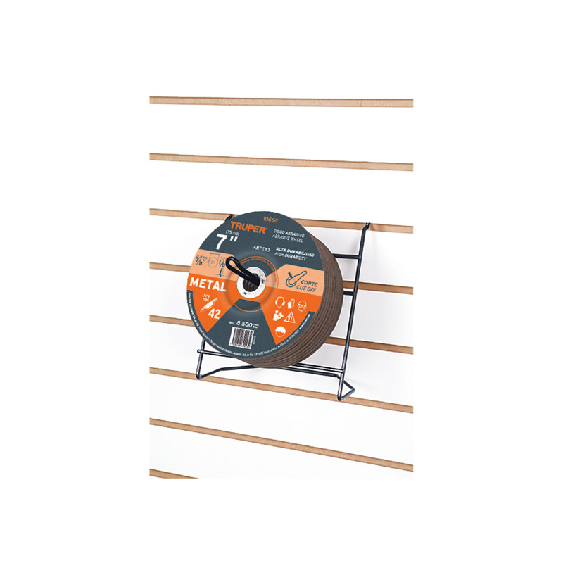 R-DISA-7-9 Rack para discos abrasivos 7 y 9' TRUPER | DIHERESA
