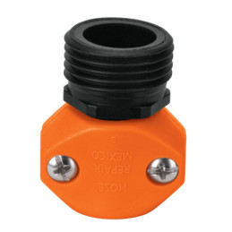REM-1-2 Conector plástico, macho 1/2' TRUPER | DIHERESA