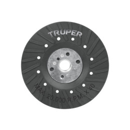 RES-DILI-4-1-2P Respaldo disco de lija 4-1/2', rosca standard TRUPER | DIHERESA
