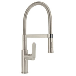 RIM-84N Monomando para fregadero, semi-pro, satín, Riviera TRUPER | DIHERESA