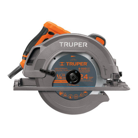 SICI-7-1-4A3 Sierra circular, 7-1/4', profesional, 1500 W TRUPER | DIHERESA