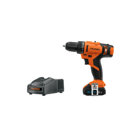 TALI-12A2 Taladro inalámbrico, batería ion litio, 12 V, 3/8' TRUPER | DIHERESA