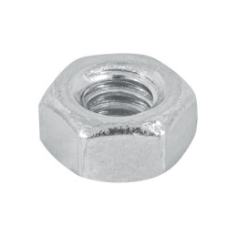 TUE-1-4 Tuerca de acero galvanizado hexagonal de 1/4', 250 pzas TRUPER | DIHERESA