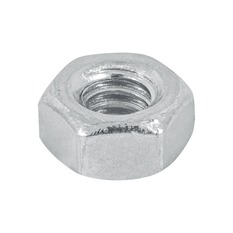 TUE-1-4 Tuerca de acero galvanizado hexagonal de 1/4', 250 pzas TRUPER | DIHERESA