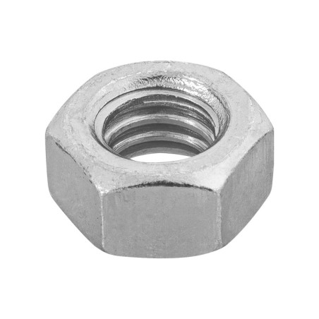 TUE-5-16 Tuerca de acero galvanizado hexagonal de 5/16', 150 pzas TRUPER | DIHERESA