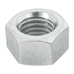 TUE-5-8 Tuerca de acero galvanizado hexagonal de 5/8', 25 pzas TRUPER | DIHERESA