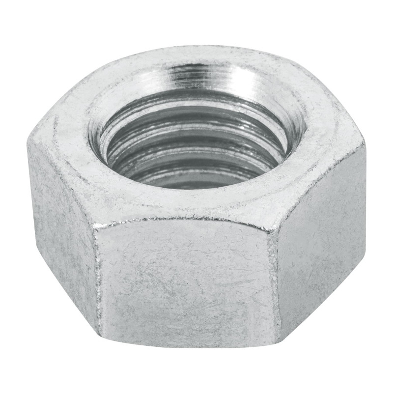 TUE-5-8 Tuerca de acero galvanizado hexagonal de 5/8', 25 pzas TRUPER | DIHERESA
