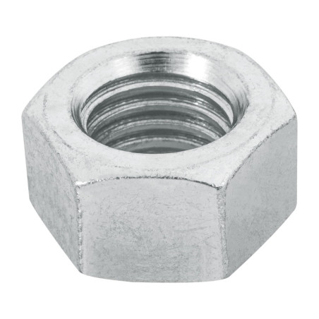TUE-5-8 Tuerca de acero galvanizado hexagonal de 5/8', 25 pzas TRUPER | DIHERESA