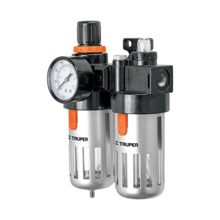 UNI-LL-1-4 Unidad de limpieza y lubricación, cuerda 1/4 NPT TRUPER | DIHERESA
