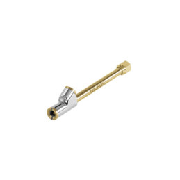 VAL-INF-1-4 Valvula inflador cabeza doble, cuerda 1/4 NPT TRUPER | DIHERESA