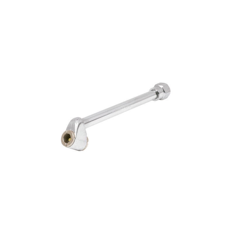 VAL-INF-1-4P Valvula inflador cabeza doble, cuerda 1/4 NPT, Pretul TRUPER | DIHERESA