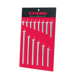 EXF-TORM-1-4 Exhibidor Fiero con tornillos tipo máquina, 1/4' TRUPER | DIHERESA