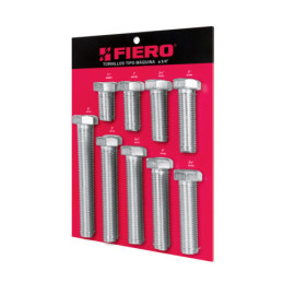 EXF-TORM-3-4 Exhibidor Fiero con tornillos tipo máquina, 3/4' TRUPER | DIHERESA