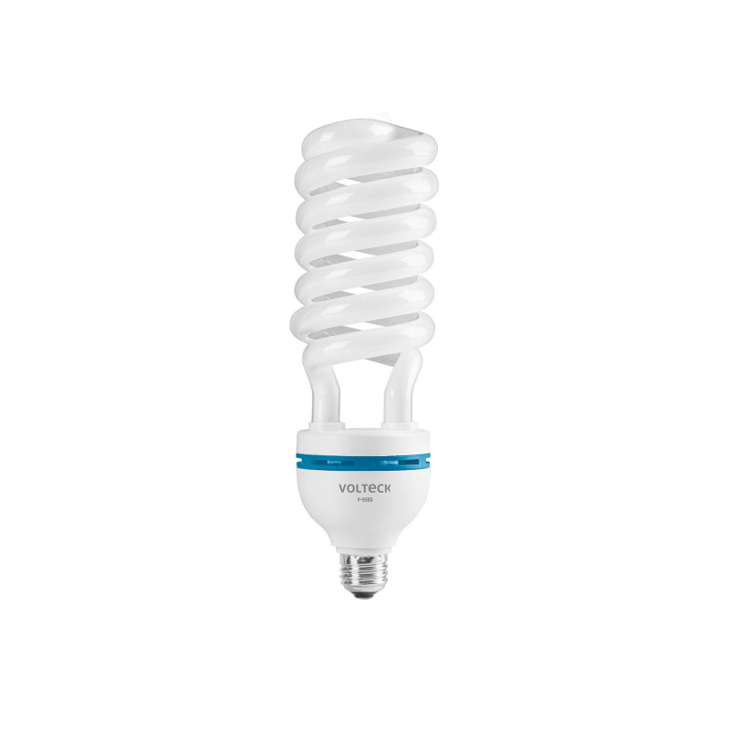 F-55EC Lámpara 55 W, espiral, alta potencia, luz día, T5, en caja TRUPER | DIHERESA