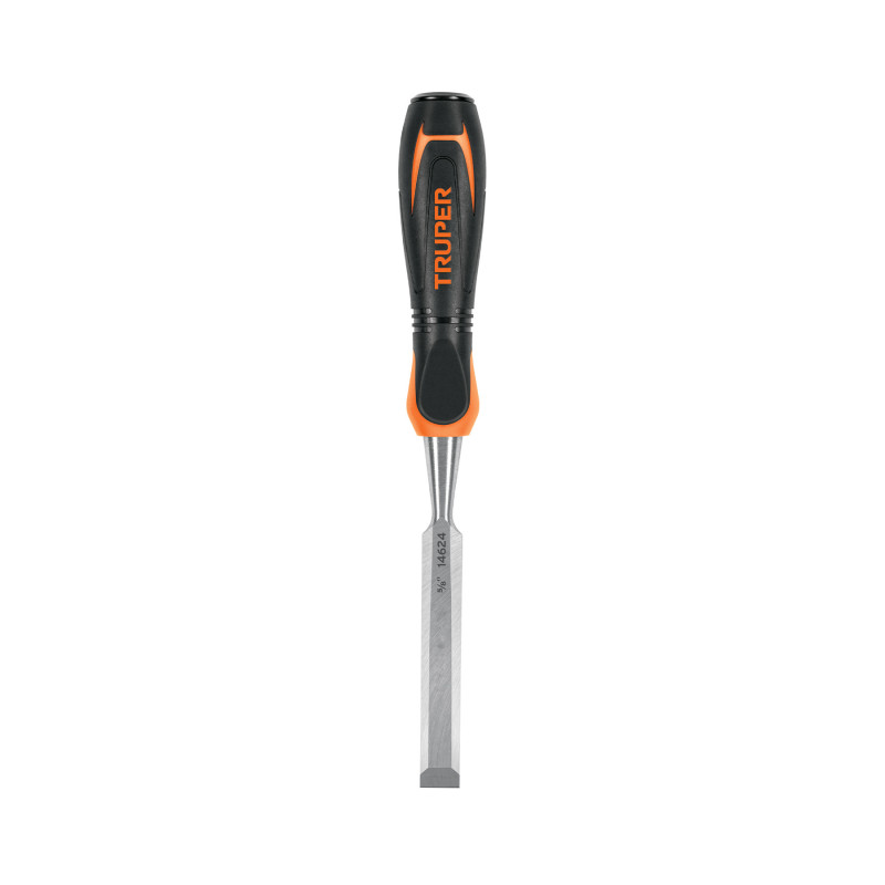 FT-5-8 Formón, mango comfort grip, 5/8' TRUPER | DIHERESA