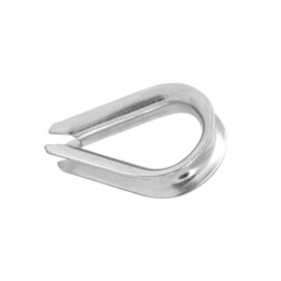GC-3-8 Guardacabo galvanizado 3/8' TRUPER | DIHERESA