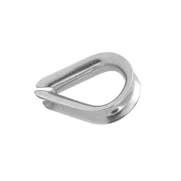 GC-7-16 Guardacabo galvanizado 7/16' TRUPER | DIHERESA