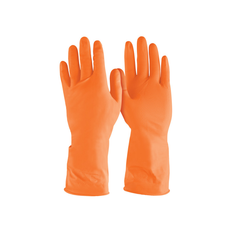 GU-311 Guantes de látex para limpieza, chicos TRUPER | DIHERESA