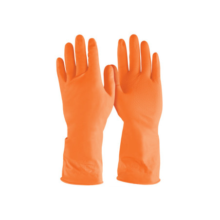 GU-311 Guantes de látex para limpieza, chicos TRUPER | DIHERESA