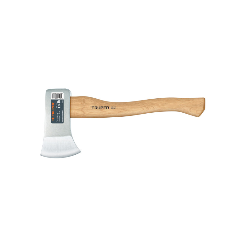 HC-1-3-4 Hacha cazadora, 1-3/4 lb, mango Hickory 18' TRUPER | DIHERESA