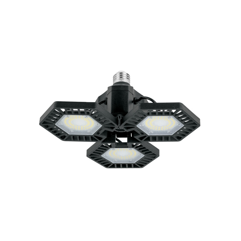ABA-700L Luminario de LED 65 W, aluminio con 3 paneles abatibles