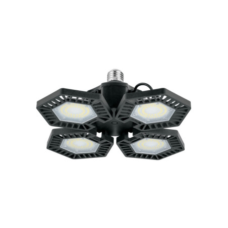 ABA-701L Luminario de LED 100 W, aluminio con 4 paneles abatibles