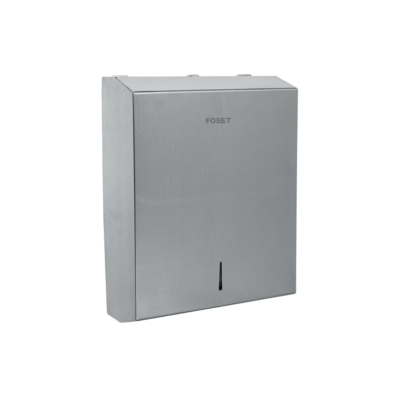 ABP-30X Dispensador de acero inox. para toallas de papel, Foset