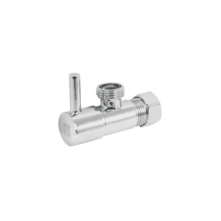 ANG-04BL Llave angular, 1/4 vuelta, tipo barrilito, maneral palanca