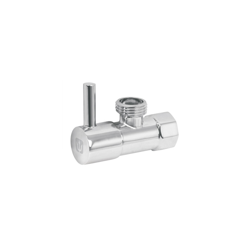 ANG-05BL Llave angular, 1/4 vuelta, sin contratuerca, maneral palanca