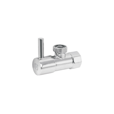 ANG-05BL Llave angular, 1/4 vuelta, sin contratuerca, maneral palanca