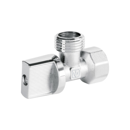 ANG-07BL Llave angular 1/2' x 1/2', 1/4 de vuelta, blíster, Foset
