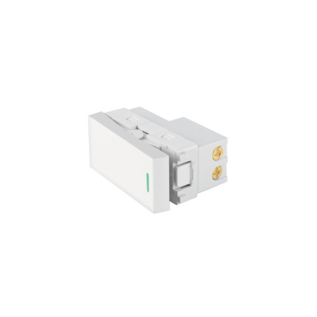APSE-ELB Interruptor de 3 vías blanco de 1 módulo, línea Lisboa
