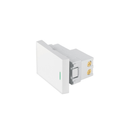 APSE15-ELB Interruptor de 3 vías blanco de 1.5 módulos, línea Lisboa