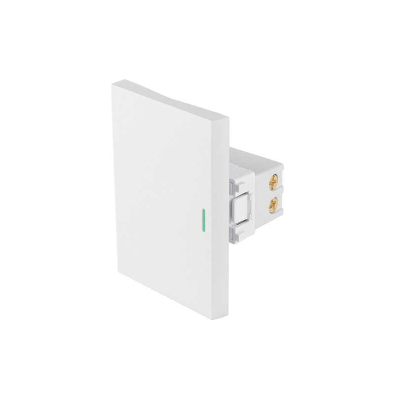 APSE3-LB Interruptor sencillo blanco de 3 módulos, línea Lisboa