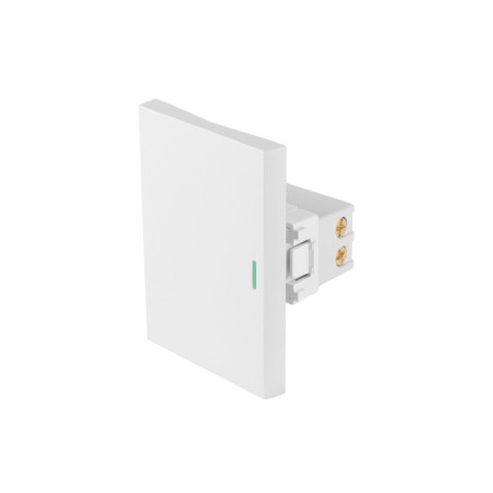 APSE3-LB Interruptor sencillo blanco de 3 módulos, línea Lisboa