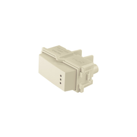APSEP-I Interruptor sencillo con luz piloto, línea Italiana, marfil