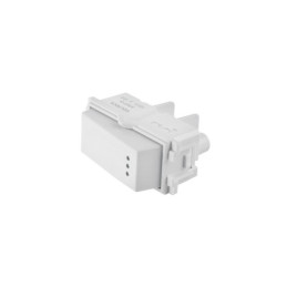 APSEP-IB Interruptor sencillo con luz piloto, línea Italiana, blanco