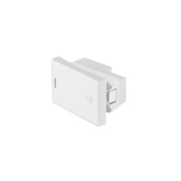 APTI15-LB Interruptor para timbre blanco de 1.5 módulos, línea Lisboa