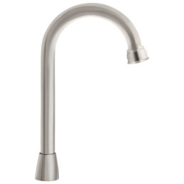 AQCR-60N Cuello para mezcladora de lavabo, tipo bar, satín, Aqua