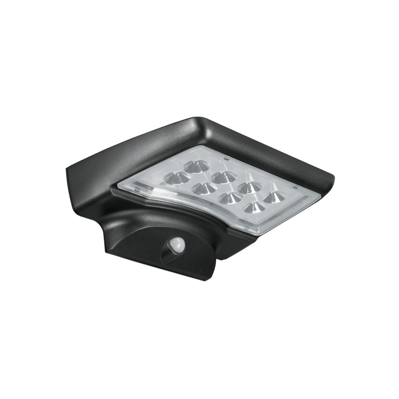 ARB-704L Arbotante solar LED 4 W con sensor de movimiento, Volteck