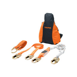 ARN-KIT-3A Kit contra caídas con arnés de tres anillos, ANSI, Truper