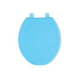 AWC-35Z Asiento ligero con tapa para WC, azul, Foset Basic