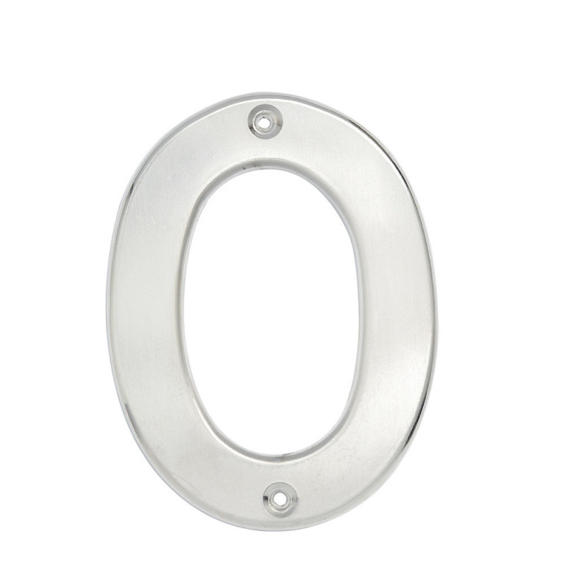 L600C LOCK Numero 0 bold 4" cromo satinado Lock | DIHERESA L600C LOCK Numero 0 bold 4" cromo satinado Lock | DIHERESA