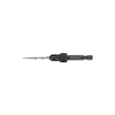 BAM-6 Broca avellanadora no.6 para madera, 9/64', Truper
